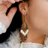 Adobe Air - Brass Earring