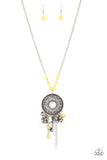 Making Memories - Yellow Necklace