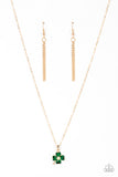Kiss Me, Im Irish - Gold Necklace