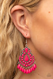 Persian Posh - Pink Earring