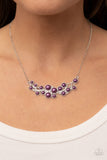 My Yacht or Yours? - Purple Necklace