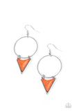 Sahara Shark - Orange Earring