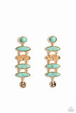 Rustic Reverie - Blue Post Earring