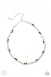 Bountifully Beaded - Black Choker