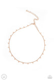 Cupids Cutest Valentine - Rose Gold Choker