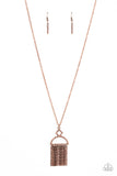 Getting the Hang of Things - Copper Necklace