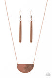 Cool, PALM, and Collected - Copper Necklace