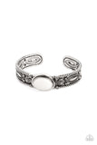 Rural Repose - White Bracelet