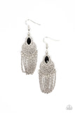 Pressed for CHIME - Black Earring