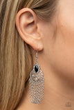 Pressed for CHIME - Black Earring