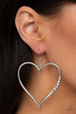 Bewitched Kiss - White Earring