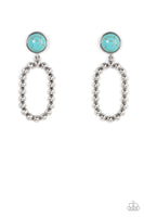 Riverbed Refuge - Blue Post Earring