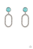 Riverbed Refuge - Blue Post Earring