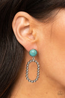 Riverbed Refuge - Blue Post Earring