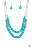 Venetian Voyage - Blue Necklace