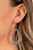 Granada Garland - Silver Earring