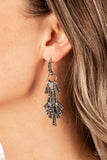 Fan of Glam - Silver Post Earring