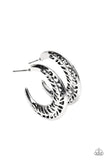 Wanderlust Wilderness - Silver Hoop Earring