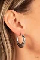 Wanderlust Wilderness - Silver Hoop Earring