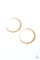 Show Off Your Curves - Gold Hoop Earring