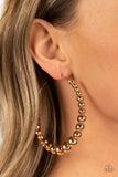 Show Off Your Curves - Gold Hoop Earring