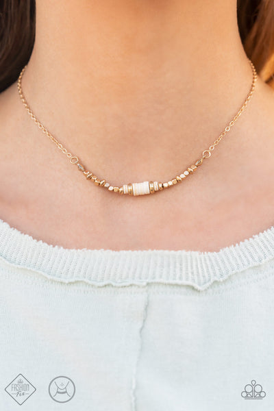 Retro Rejuvenation - Gold Choker