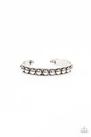 Clear as STUD - Silver Bracelet