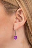 Sunshiny Shimmer - Purple Necklace