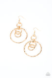 Twisted Temptation - Gold Earring