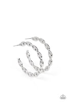 Impressive Innovation - Silver Hoop Earring