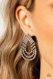 Take a POWER Stance - Black Post Earring