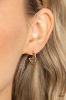 Irresistibly Intertwined - Gold Hoop Earring