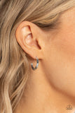 BEVEL Up - Silver Hoop Earring