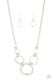 Short Circuit - Silver Necklace