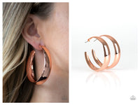 Gypsy Goals - Copper Hoop Earring