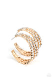 Cosmopolitan Cool - Gold Hoop Earring