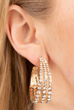 Cosmopolitan Cool - Gold Hoop Earring