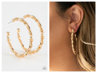 Street Mod - Gold Hoop Earring