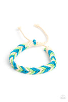 Born to Travel - Blue Bracelet