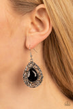 Nest Nouveau - Black Earring