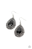 Nest Nouveau - Black Earring