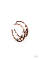 Attractive Allure - Copper Hoop Earring