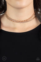 Glitter and Gossip - Gold Choker