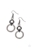 Bauble Bliss - Black Earring