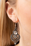 Castle Chateau - White Earring