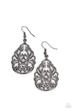 Vineyard Vista - Black Earring