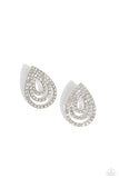 Red Carpet Reverie - White Post Earring