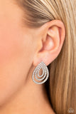Red Carpet Reverie - White Post Earring