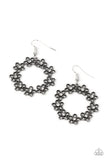 Floral Halos - White Earring