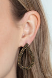 Diva Dust - Brass Post Earring